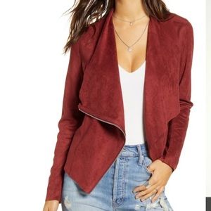 Blank NYC Faux Suede Jacket